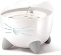 PIXI Stainless Steel Cat Water Fountain 2L Triple Filter Quiet Pump