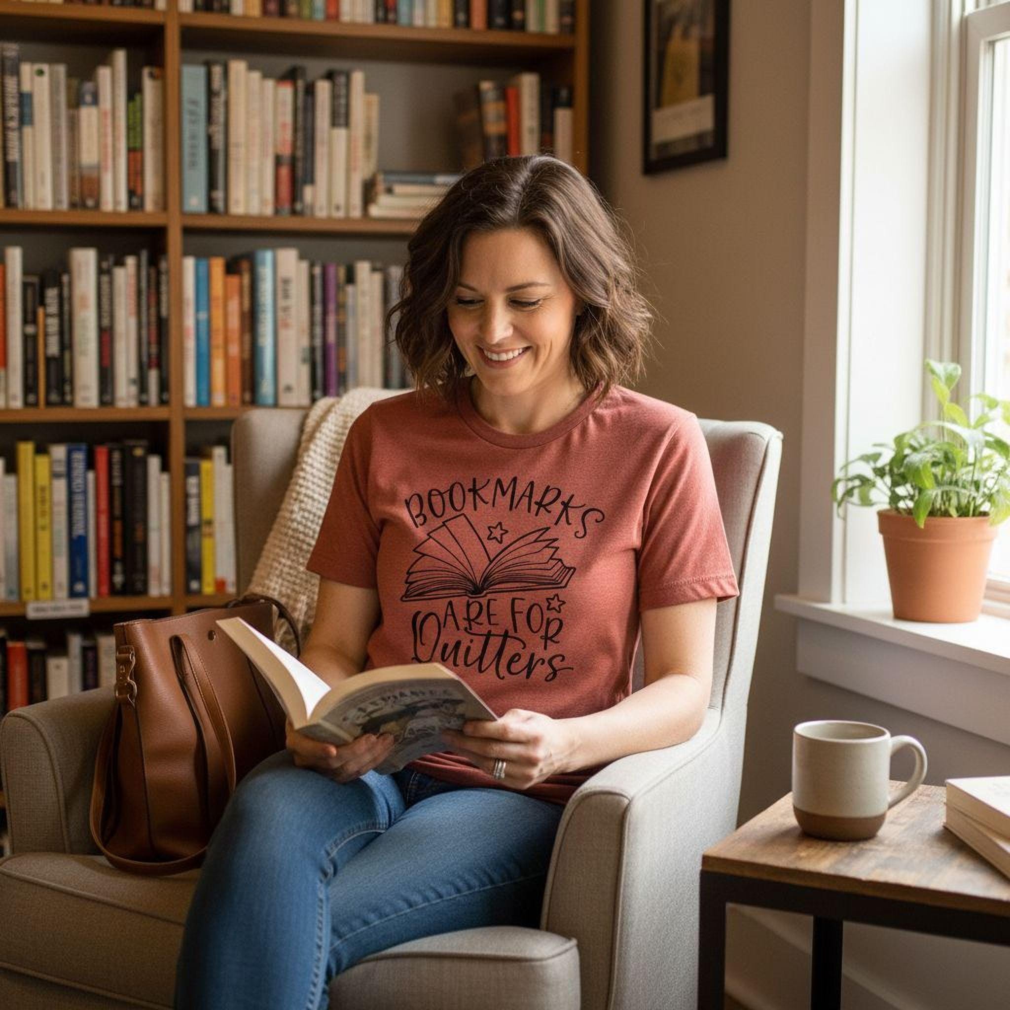 Book Lover Shirt | Funny Book | Unisex Super Soft Premium Graphic T-Shirt | Librarian Shirt | Reading Teacher Gift | Bookmarks