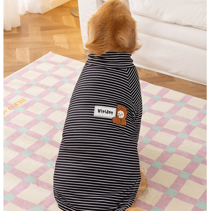 Autumn And Winter Big Dog Clothing, Golden Retriever Border Collie Quick Warm Two-legged Thin Fleece, Medium And Large Dog Base Shirt, Pet Clothing