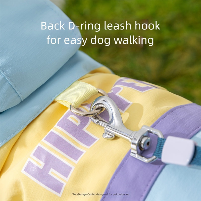 Winter Three-in-one Anti-collision Color Fleece Jacket For Small And Medium-sized Dogs, Bichon Frise Windproof High-end Four-legged Pet Clothing