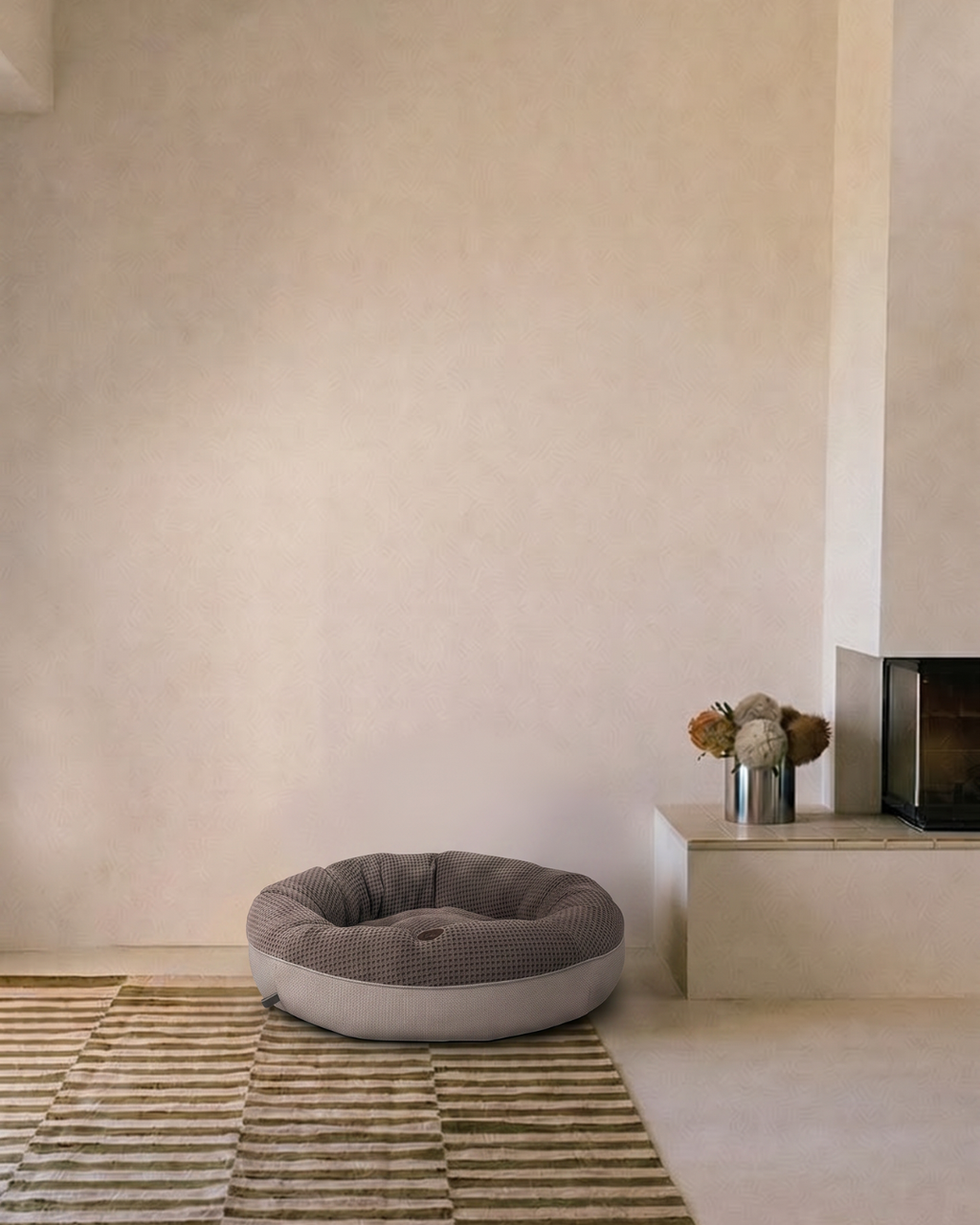 Chester & Lee | Chestnut Donut Dog Bed