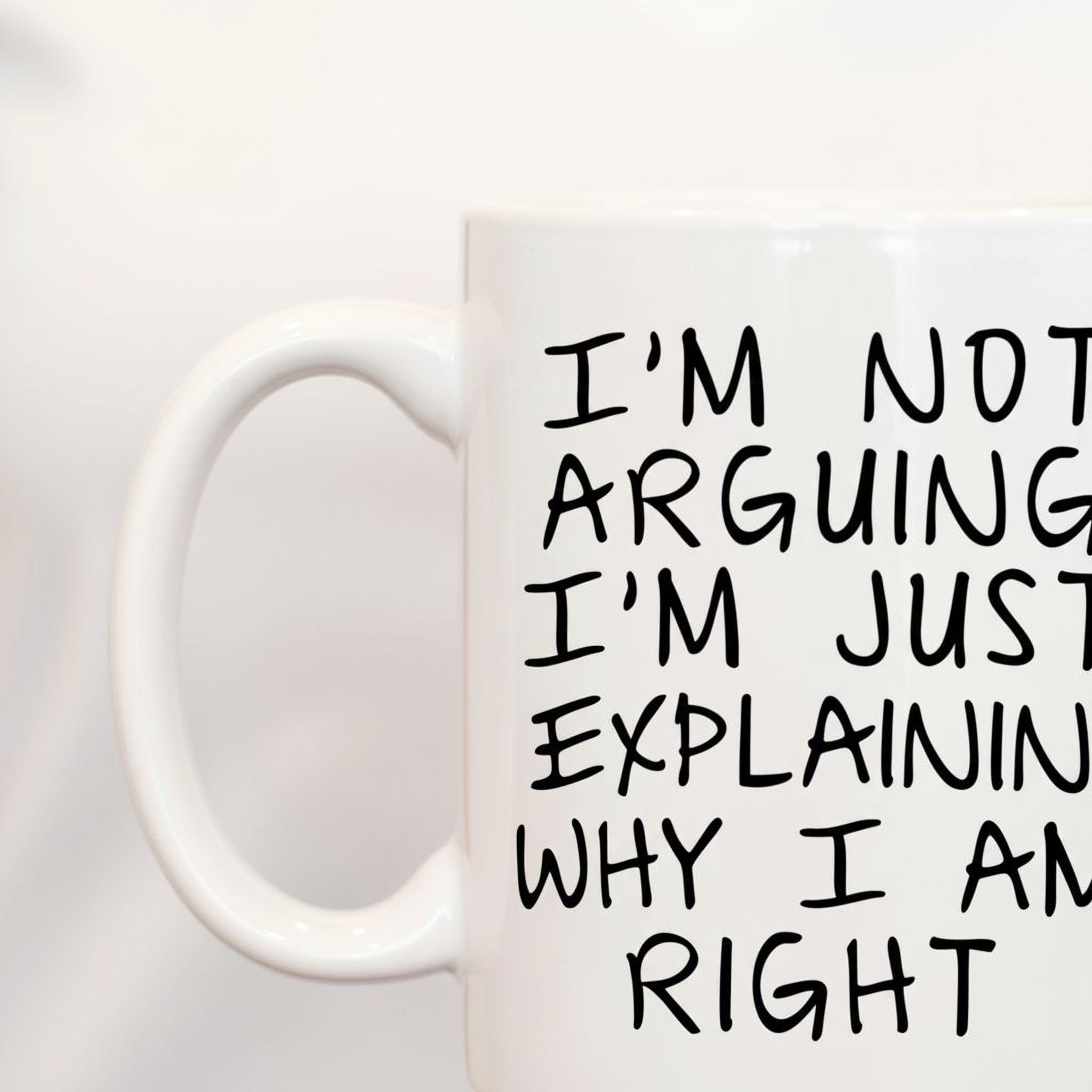 Funny Coffee Mugs – Ceramic Birthday Gift for Men | Dishwasher Safe Mug