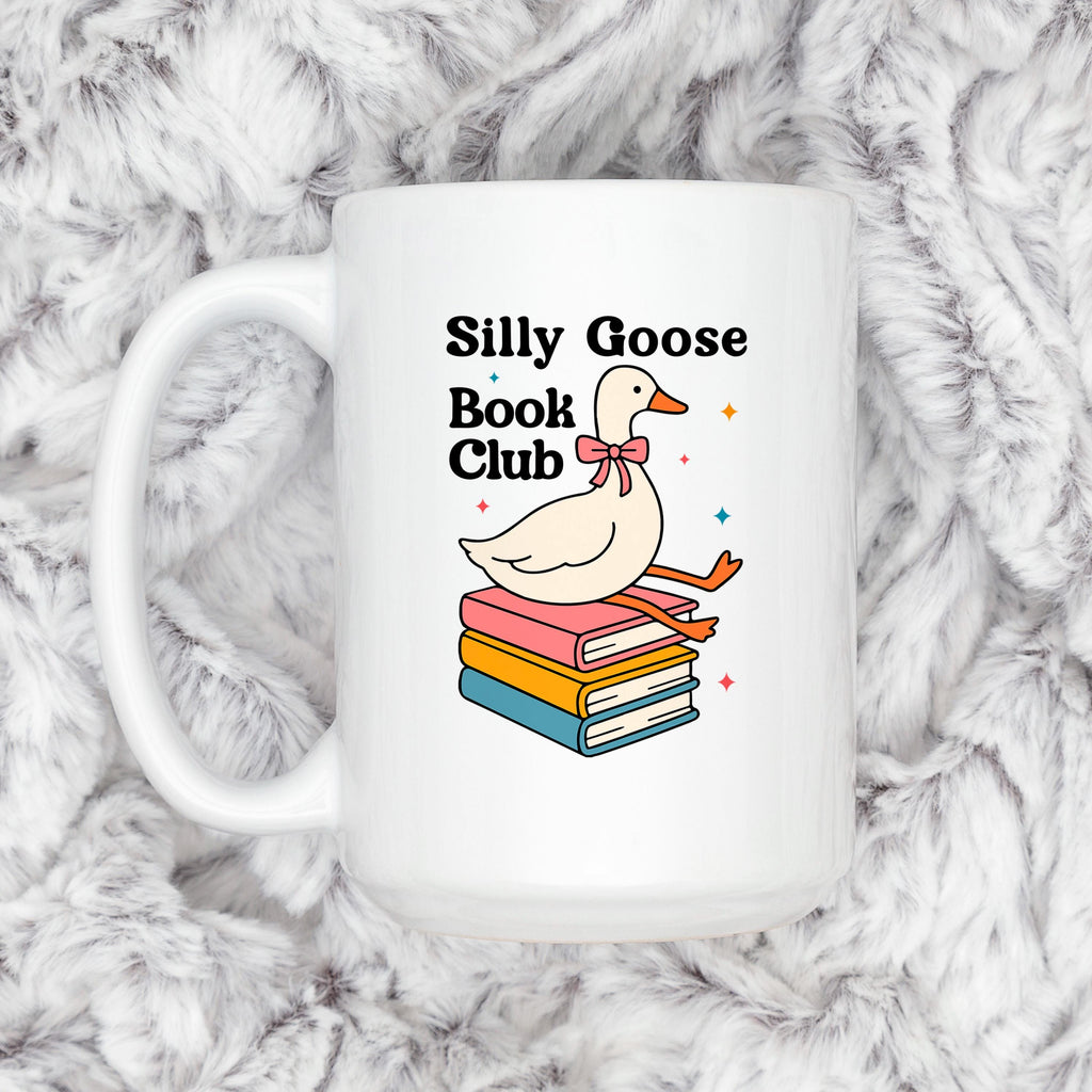 Book Club Mug – Quirky Coffee Cup for Book Lovers | Ceramic, Microwave Safe