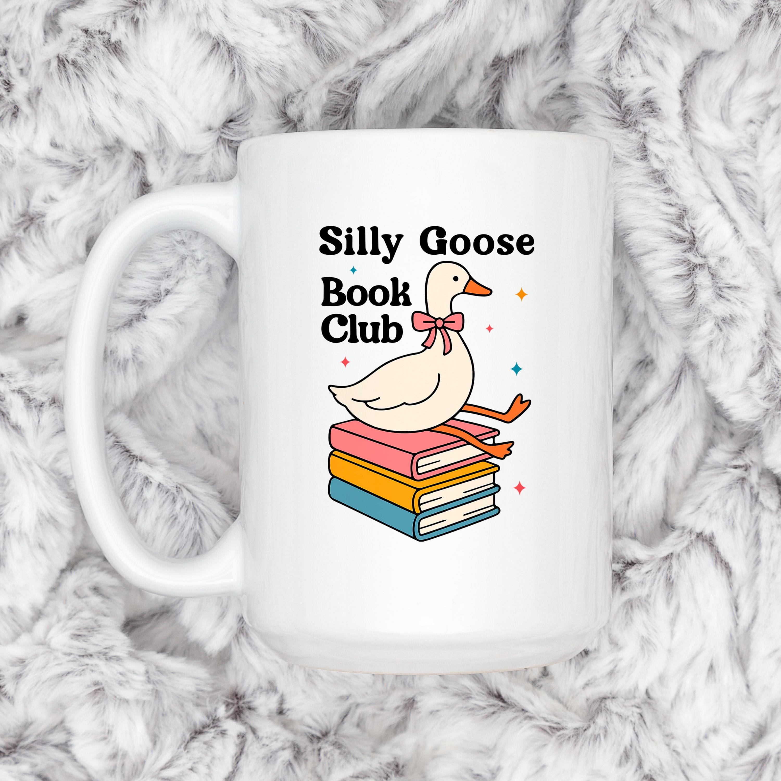 Book Club Mug – Quirky Coffee Cup for Book Lovers | Ceramic, Microwave Safe
