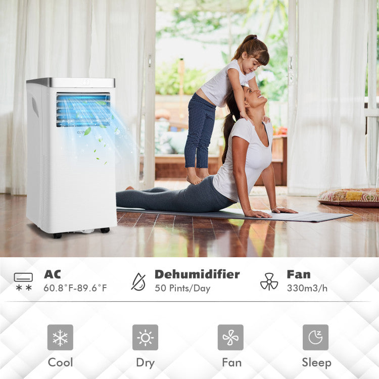 10,000 BTU Portable AC with Remote