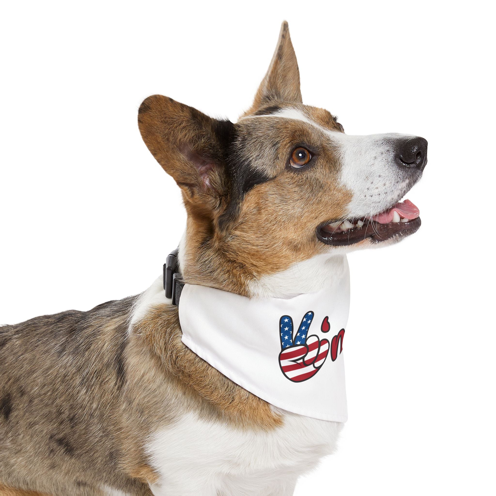 Stars and Stripes Patriotic Dog Bandana