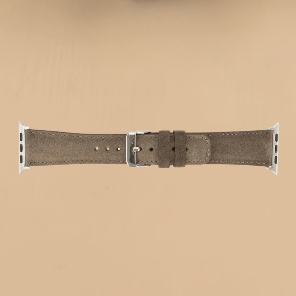 Apple Watch Brown Leather Strap - Boston