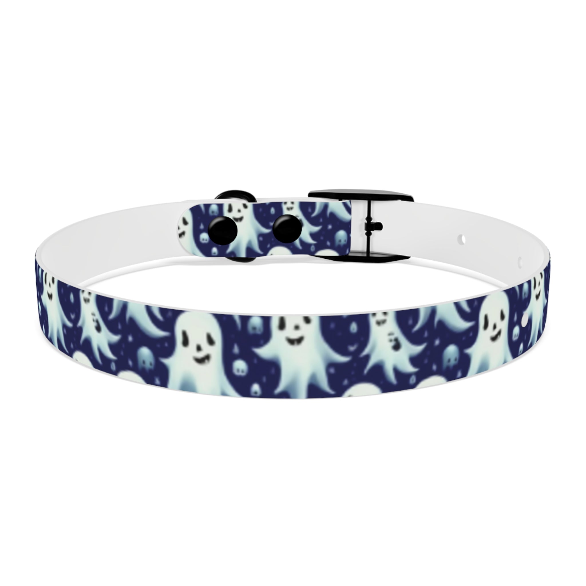 Midnight Mischief: A Thousand Friendly Ghosts Pattern - Pet Collar Pet Zen