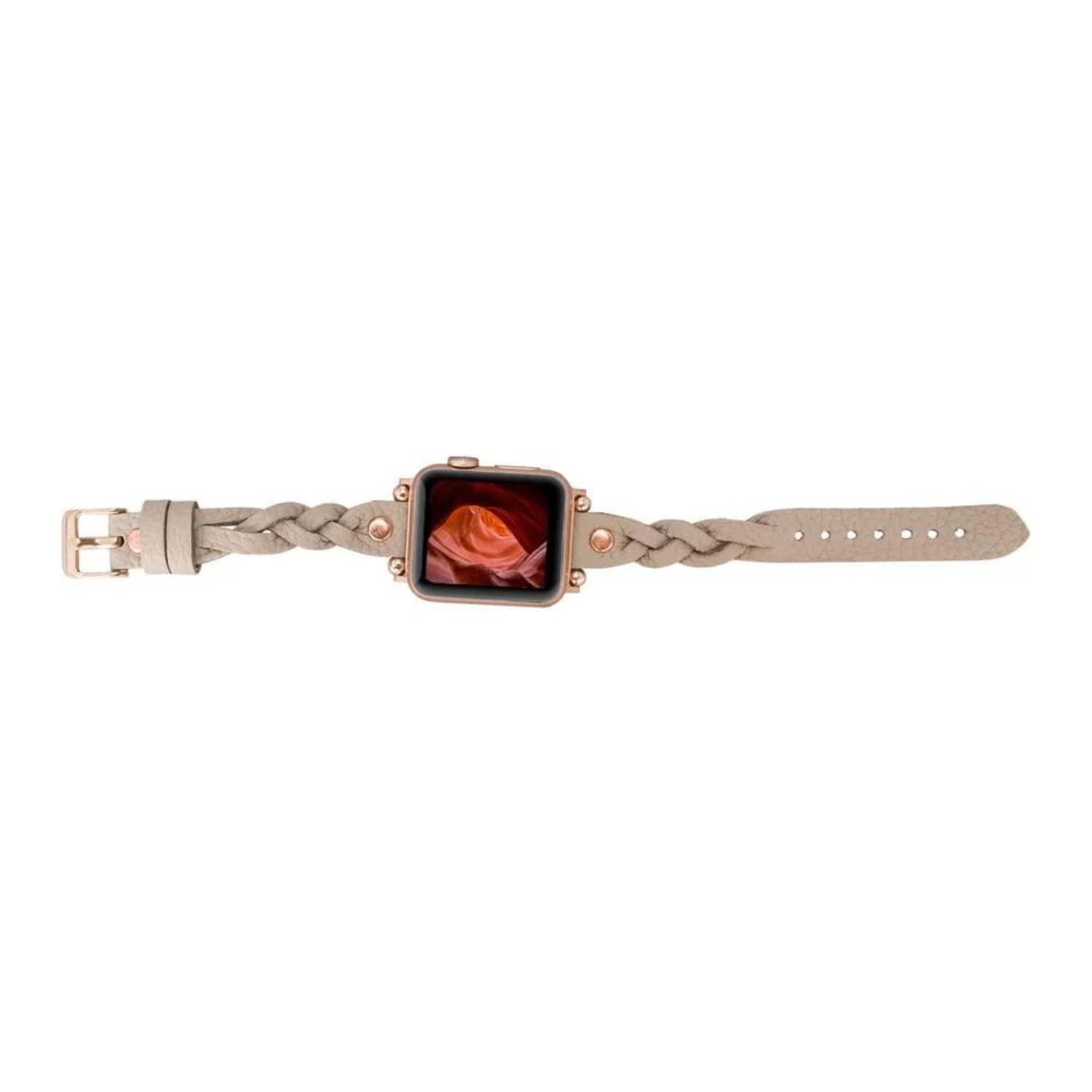 Apple Watch Braided Band - light beige - Chico