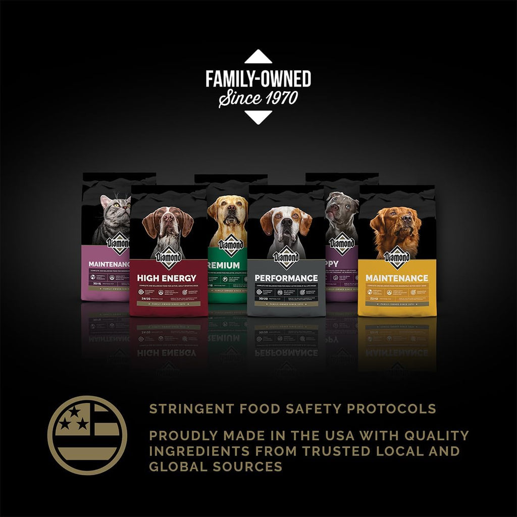 Diamond Premium All Life Stages Dry Dog Food 26/18 Active Sporting Dogs 55lbs.