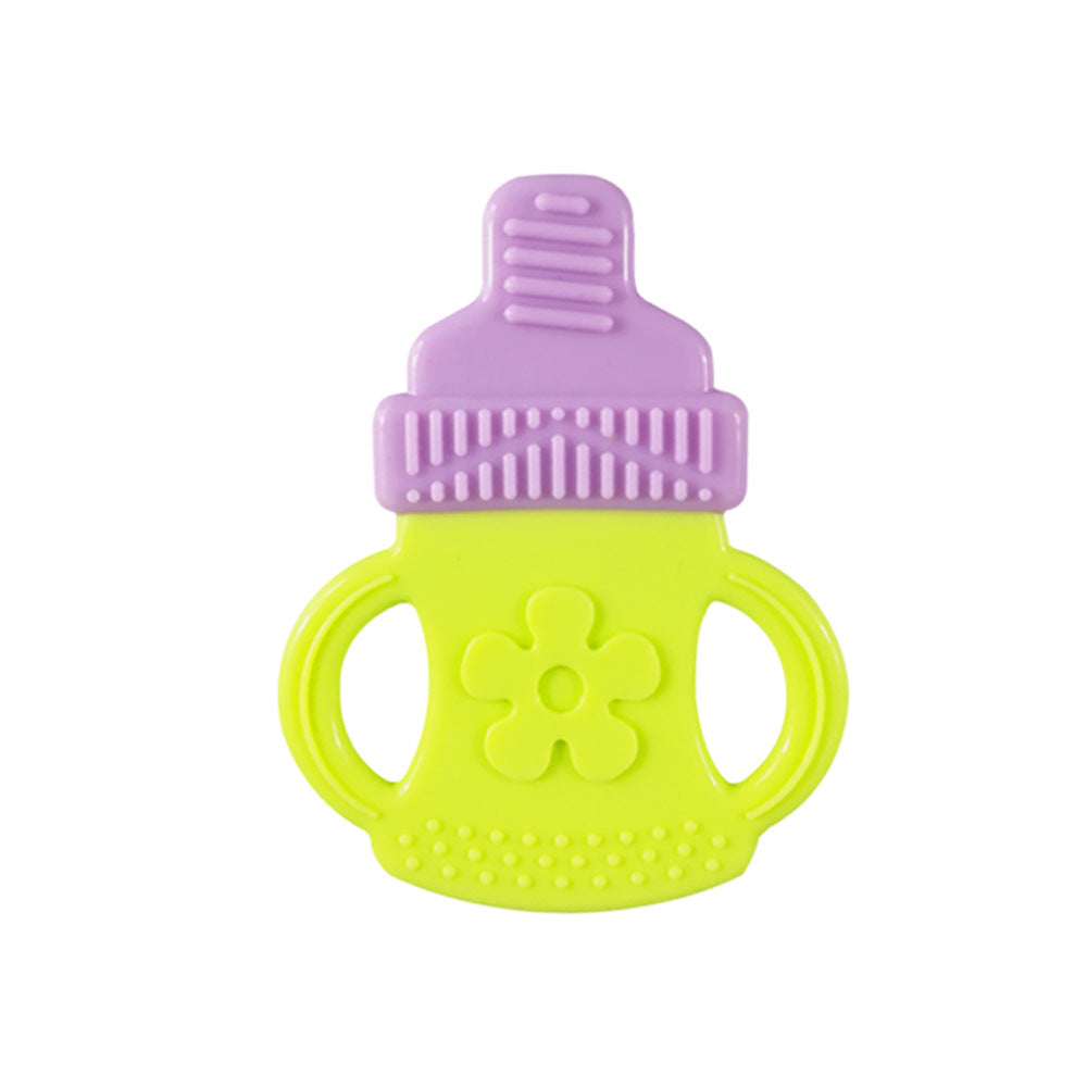 Baby Teethers Cartoon Animal Baby Teething Toy Penguin Silicone Teether Unicorn Pendant Raccoon Accessories