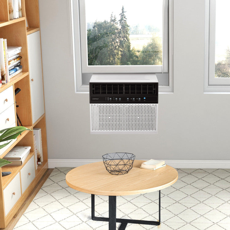 Window Air Conditione with Handy Remote and LED Control Panel