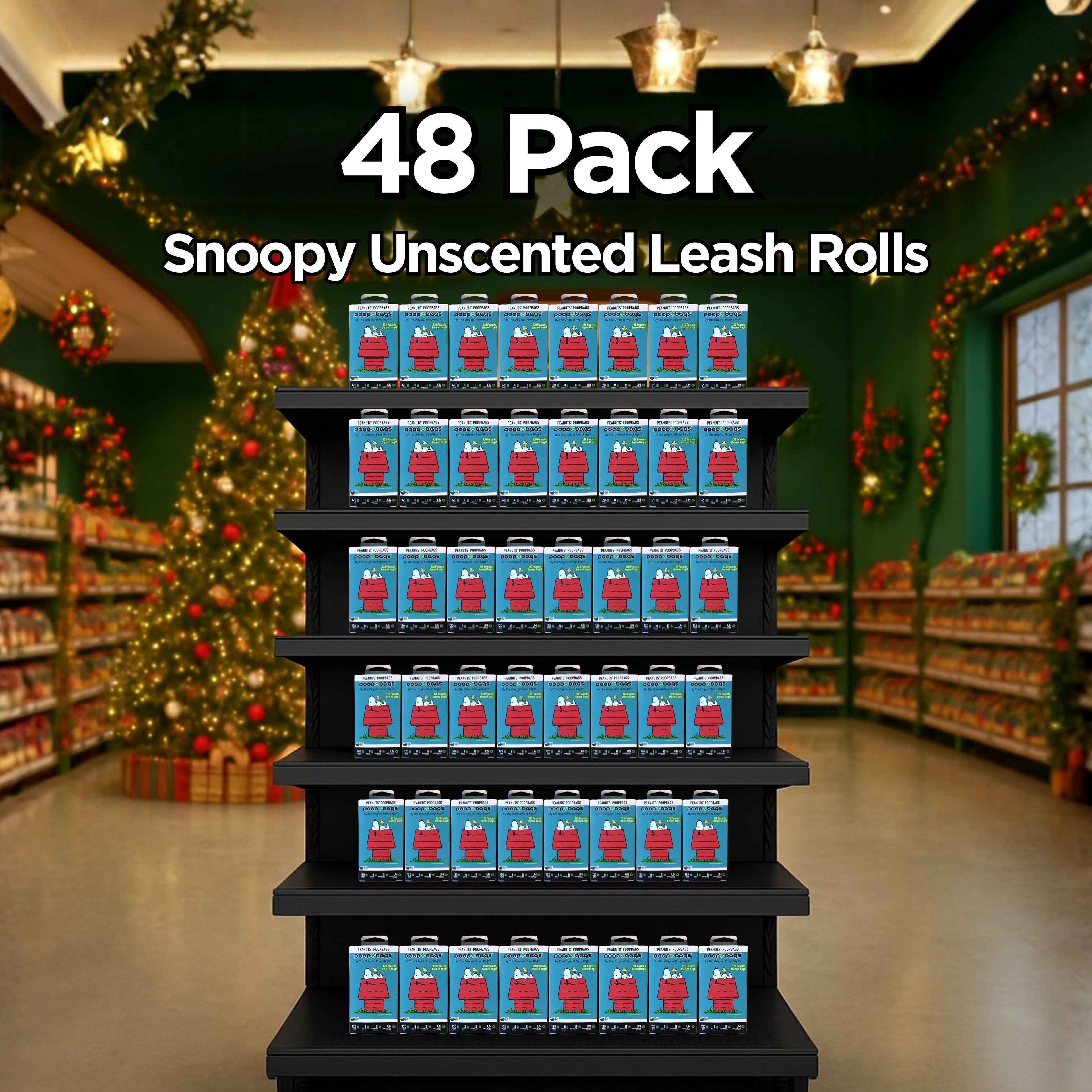 Wholesale Stocking Stuffer Unscented Snoopy Leash Roll Bundle