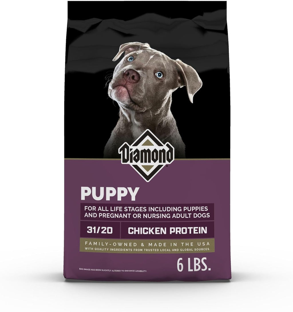 Diamond Puppy Formula All Life Stages 31/20 Suitable Nursing Adult Dog Food 6lb