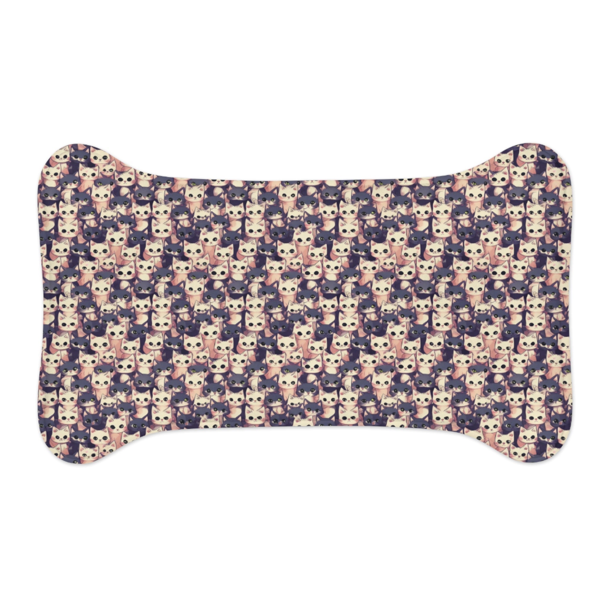 Endless Kittens in Pastel Parade - Pet Feeding Mat Pet Ze