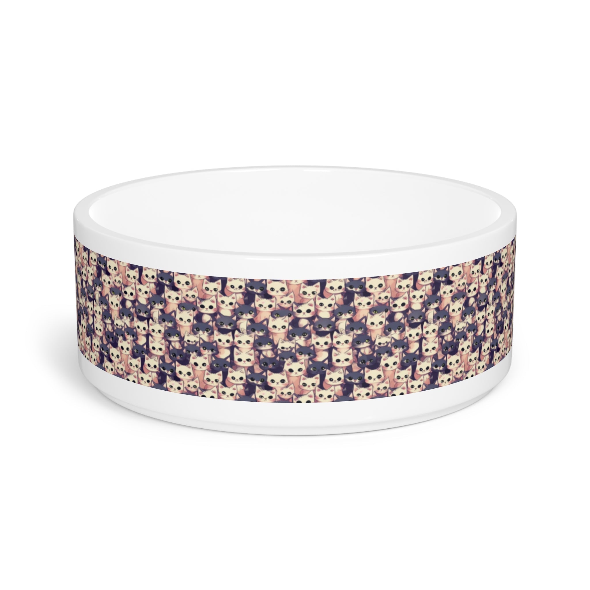 Endless Kittens in Pastel Parade - Pet Bowl