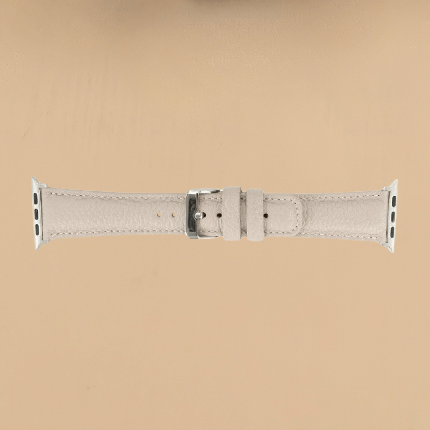 Apple Watch Cream Leather Strap - Boston
