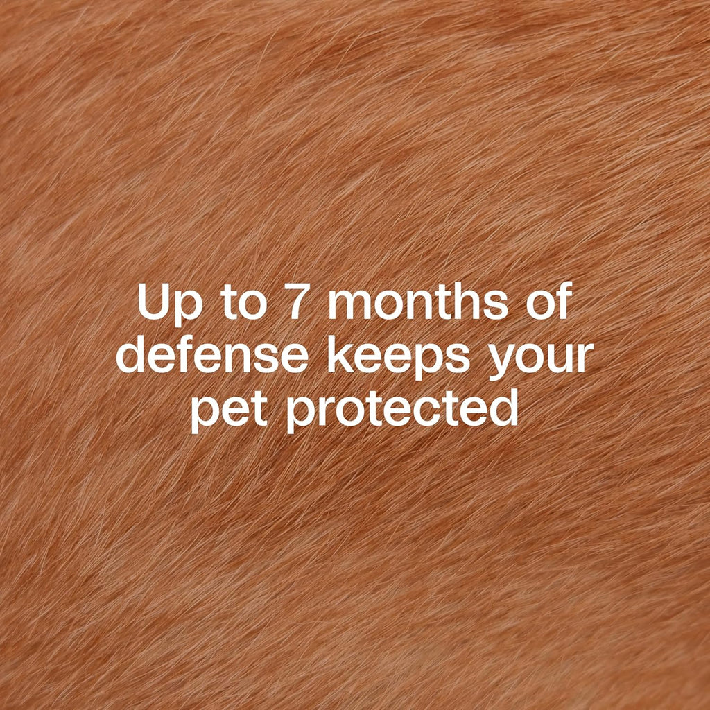 Adams Plus Flea Tick Collar Dogs 7-Month Large Dogs Puppies Kills Fleas Ticks