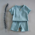Boy And Girl Baby Short-sleeved Summer Suit