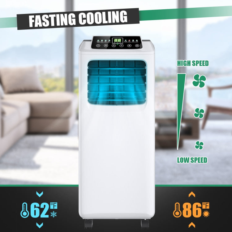 9,000 BTU Portable AC with Remote