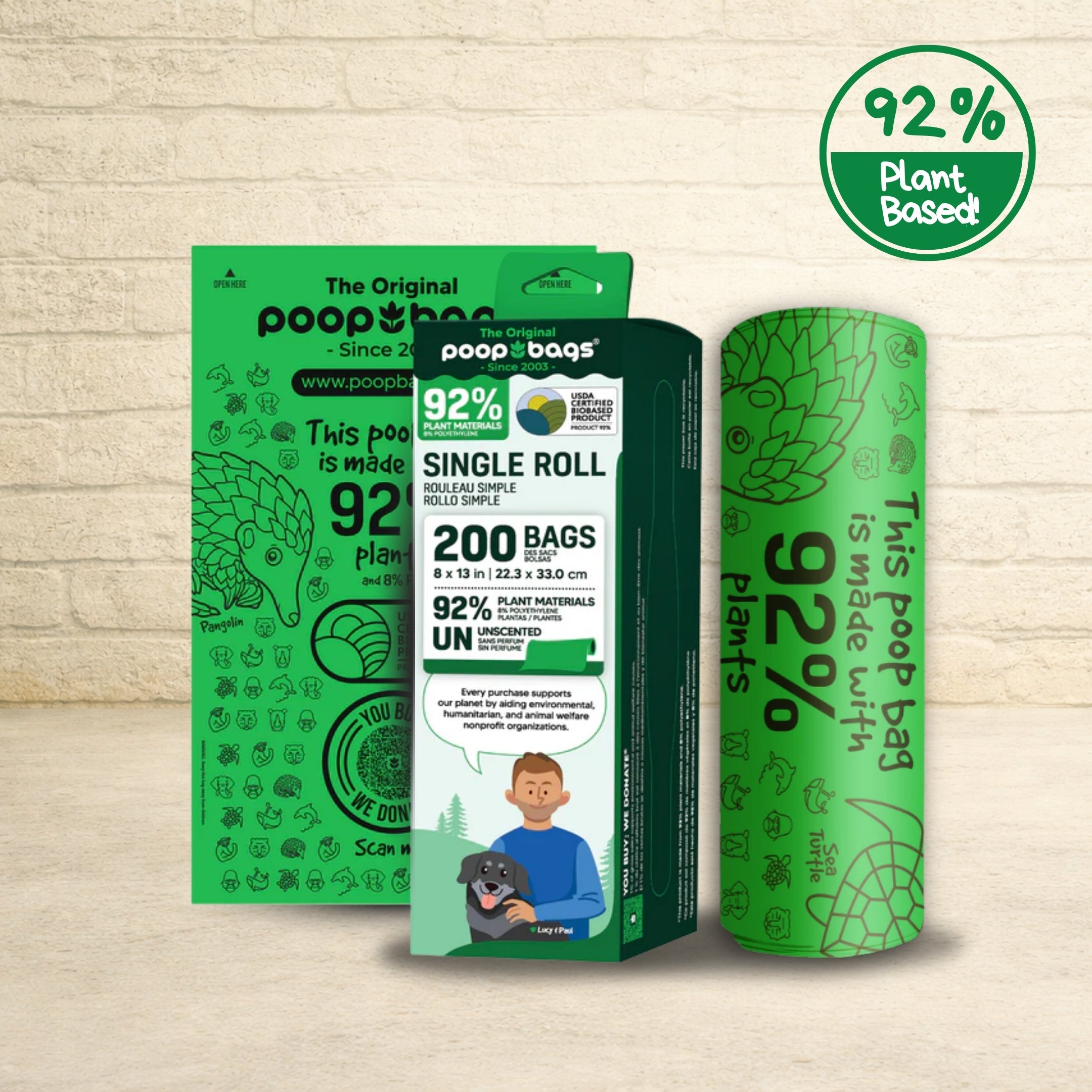Wholesale Bulk Roll Poop Bags