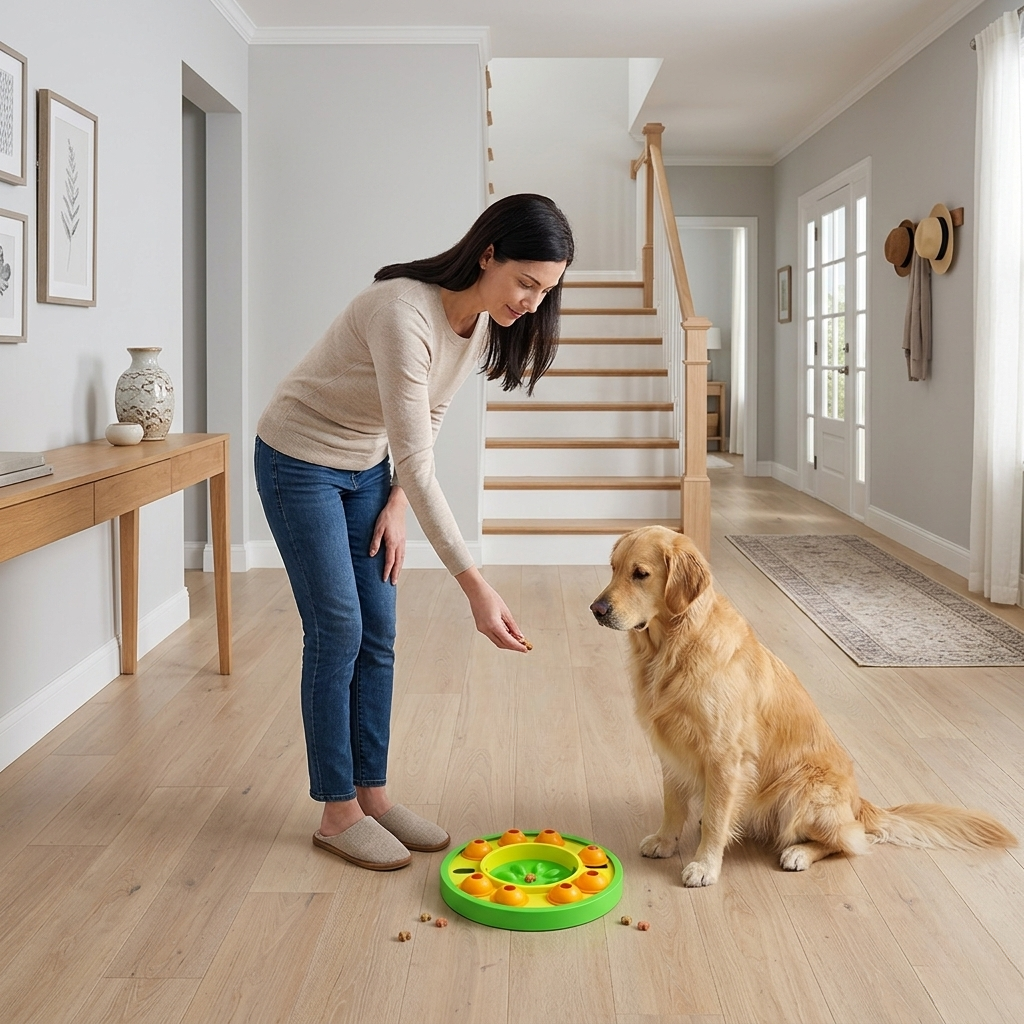 NeuroPlate Interactive Puzzle Feeder
