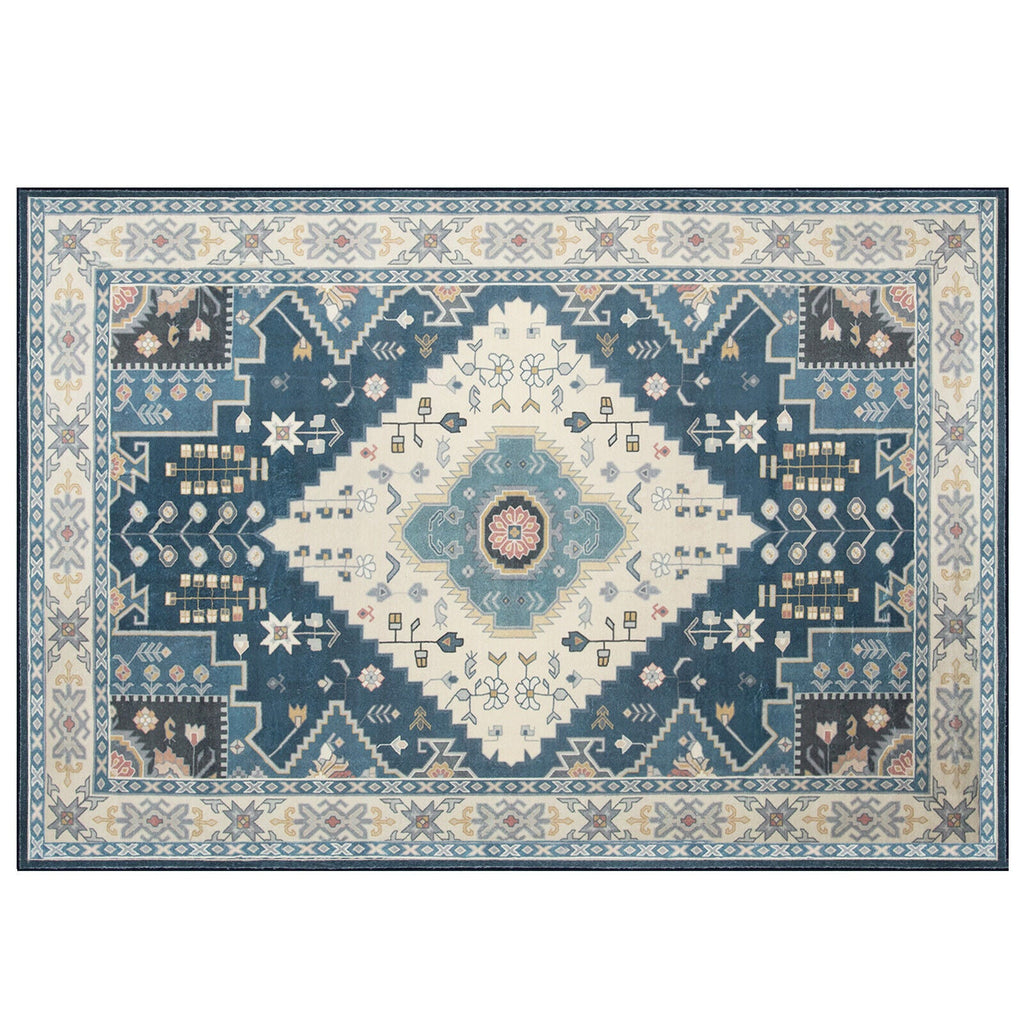 Faux Wool Fabric Area Rugs Doormat