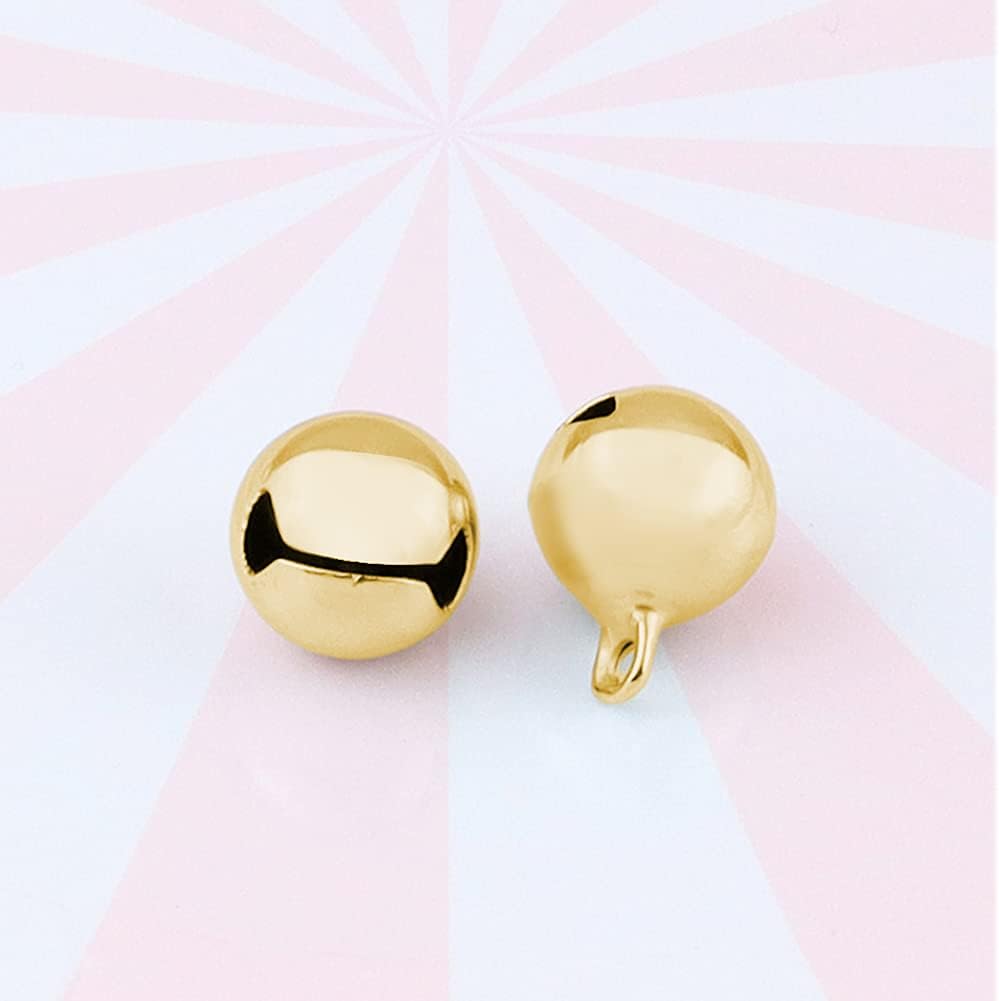Coastal Pet Round Dog Bells Collar Decoration, 1-Inch Gold (3-Count) (Walmart)