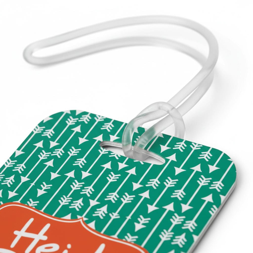 Custom Bag Tag - Monogram Backpack Name Tag - Personalized Diaper Bag Tag -  Luggage Tag - Monogram Luggage Bag Tag