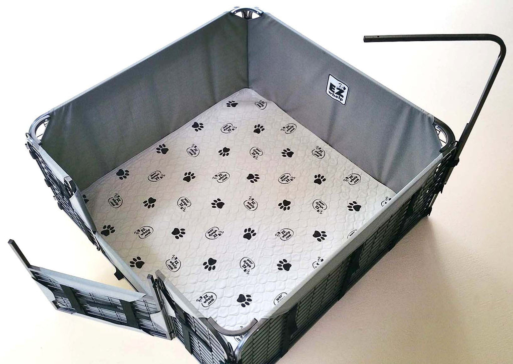 Corner Suspension Rod with Fasteners, for Fab Boxes
