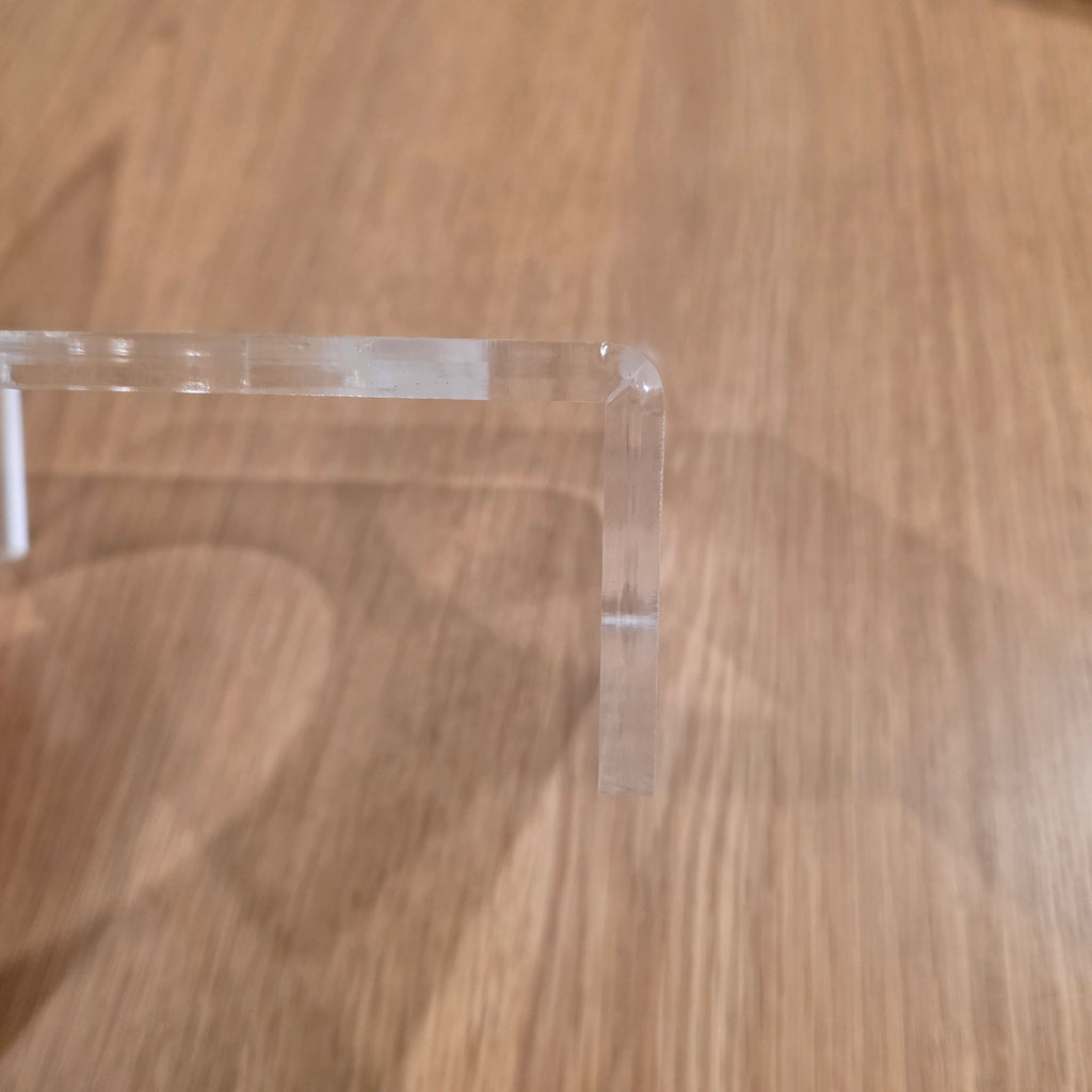 Aevan Epoch | Frosted Acrylic Pet Bowl Stand