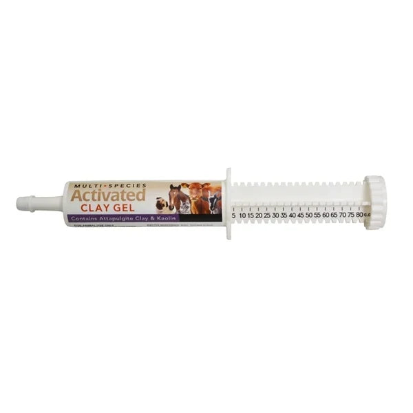 Durvet Multi Species Activated Clay Gel for Dogs Horses & Livestock 80 mL