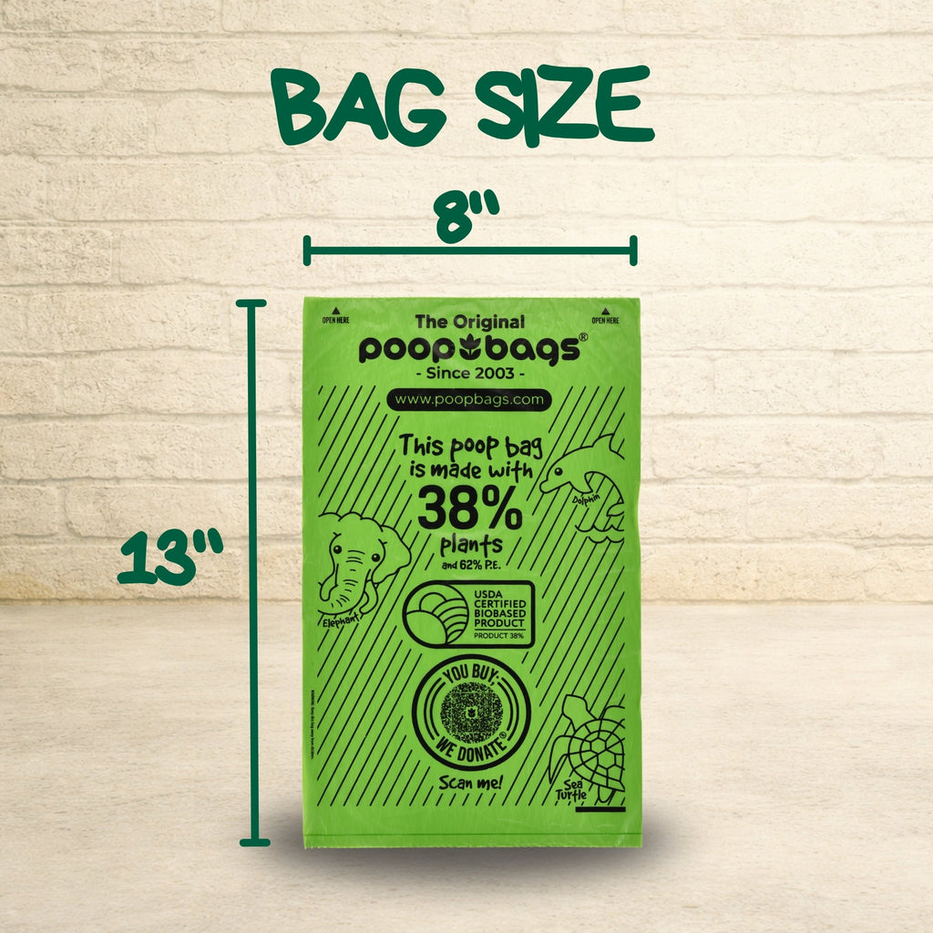 Countdown Rolls® Orange Scented Leash Roll Poop Bags