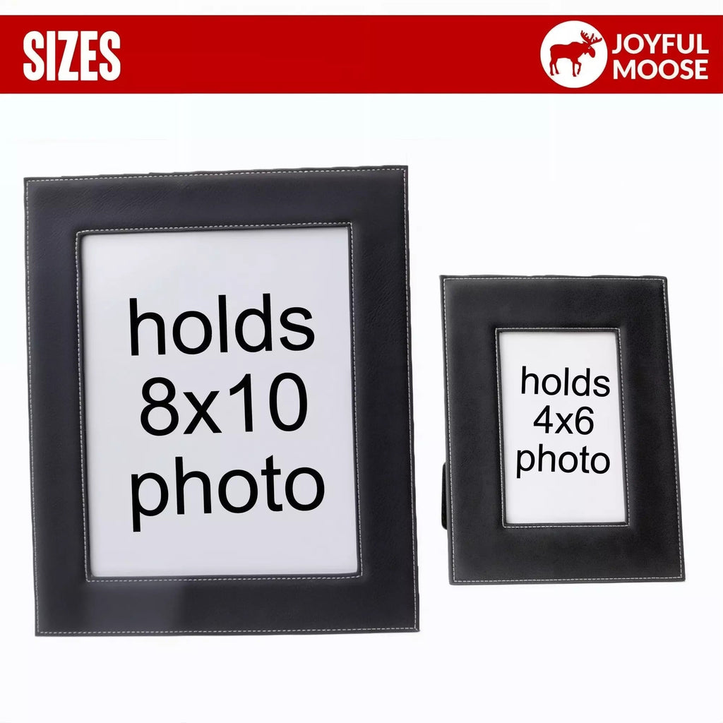Best Day Ever Picture Frame - Leather Photo Frame, GIft for Her, Birthday gift for friends