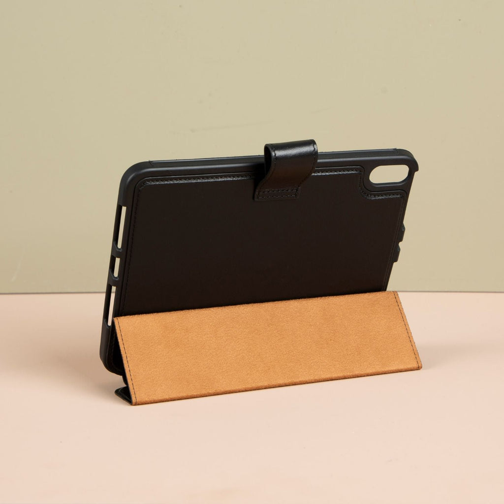 Handcrafted Leather Case for iPad Mini(1,2,3,4,5) Black | PATERSON