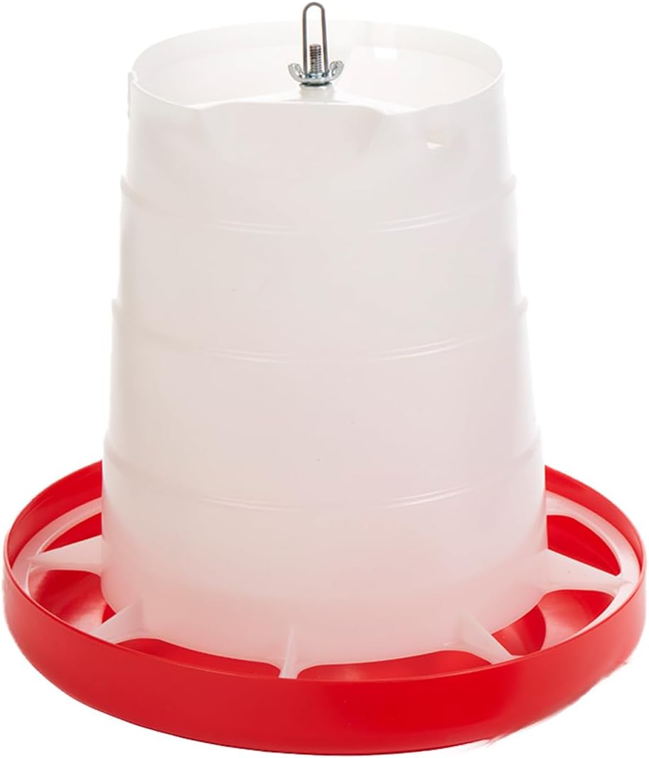 Little Giant Deluxe Poultry Feeder 3 lb Hanging Chicken Feeder BPA-Free Plastic