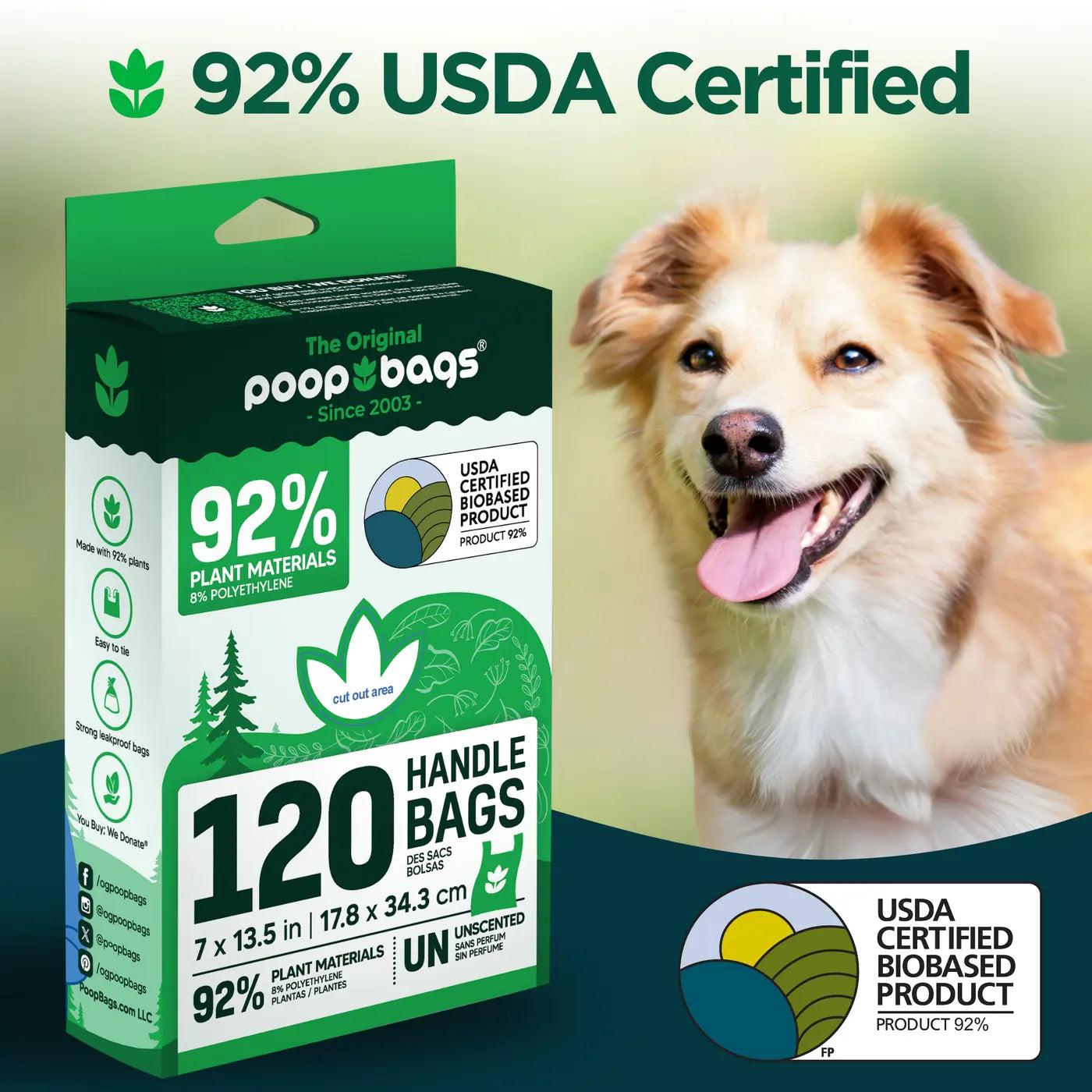 Wholesale Handle Tie Poop Bags