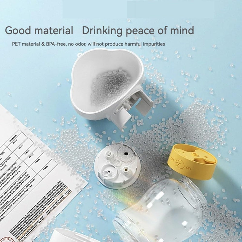 Dog Water Bottle For Outdoor Use Portable Companion Cup Plastic Water Bottle Dog Walking Water Feeding Dog Accessories Outdoor