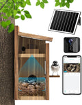 Bird House Camera Solar WiFi 2K HD Smart Birdhouse Motion Detection