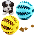 2.5” Squeaky Interactive Dog Balls for Puppy Teething Chew Toys for Small Dogs for Clean Teeth and Training