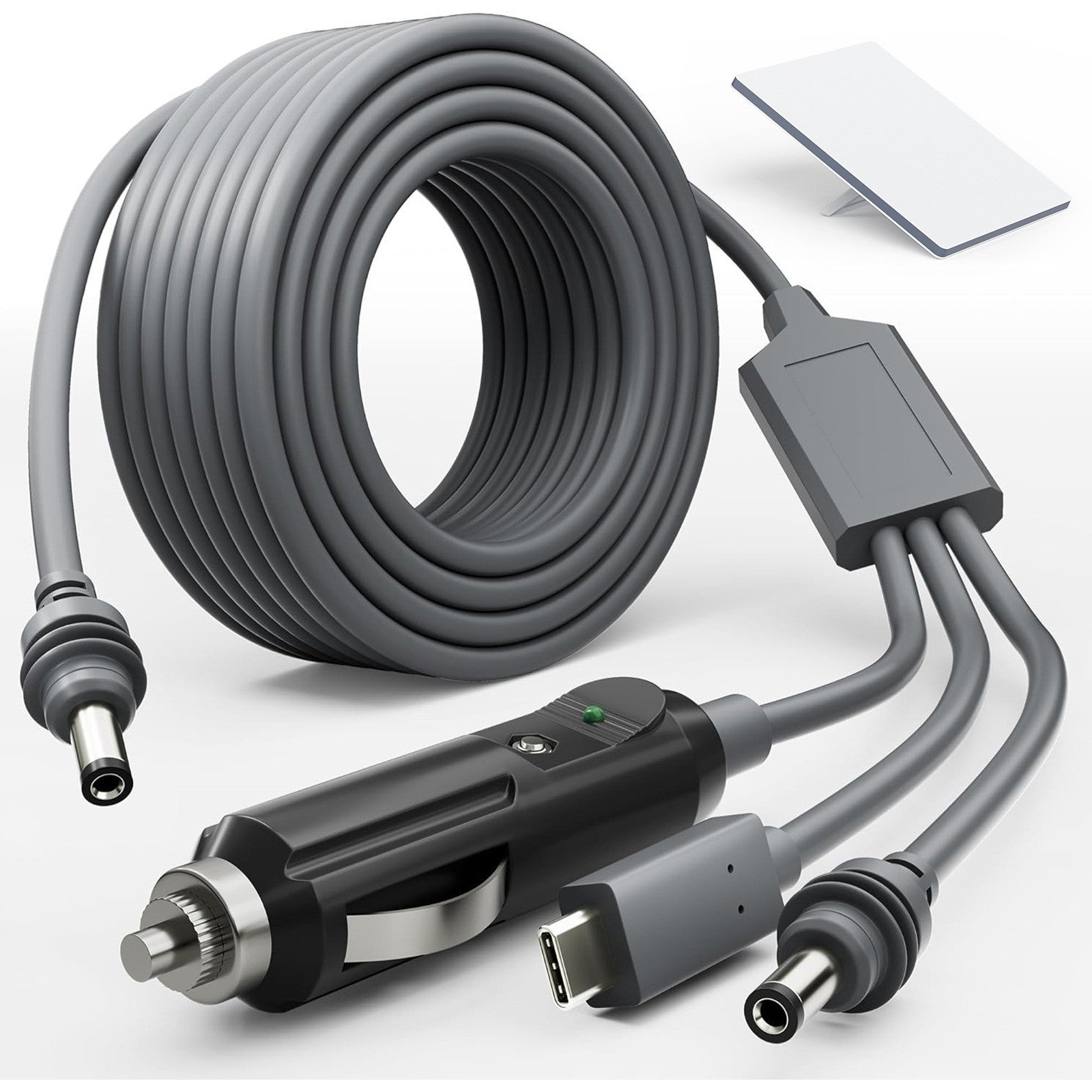 3-in-1 Power Cable for Starlink Mini | Car + USB-C + DC Input | 2M-5M
