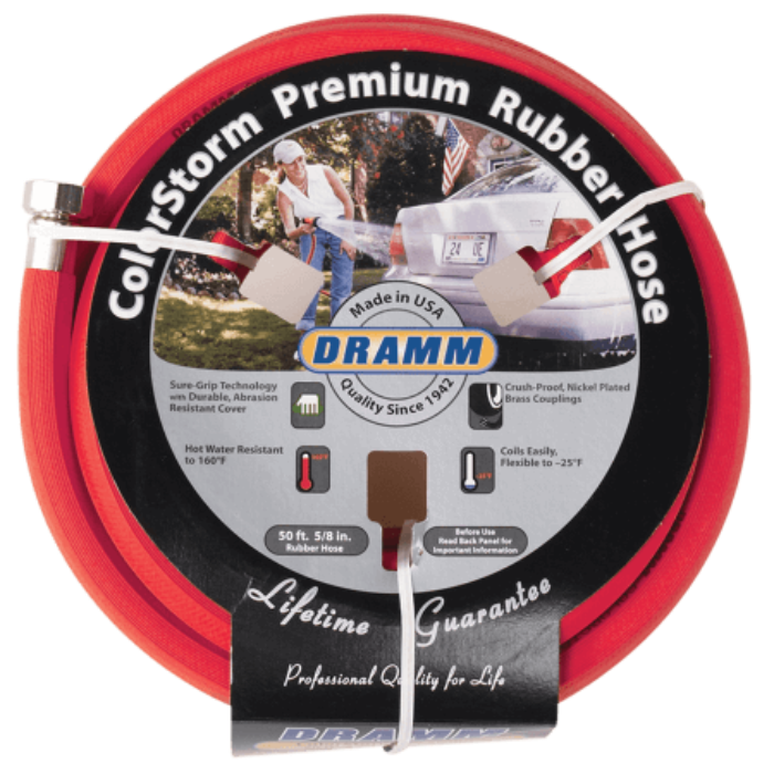 Dramm 50 foot Colorstorm Premium Rubber Hose