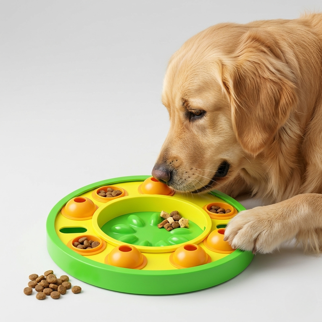 NeuroPlate Interactive Puzzle Feeder