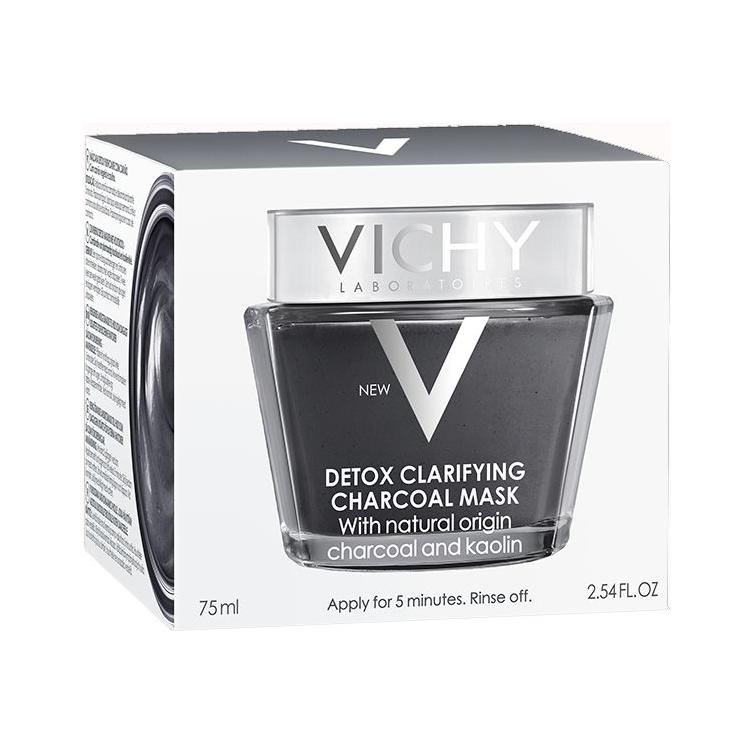 Vichy Charcoal Clay Face Mask - 2.54 fl oz