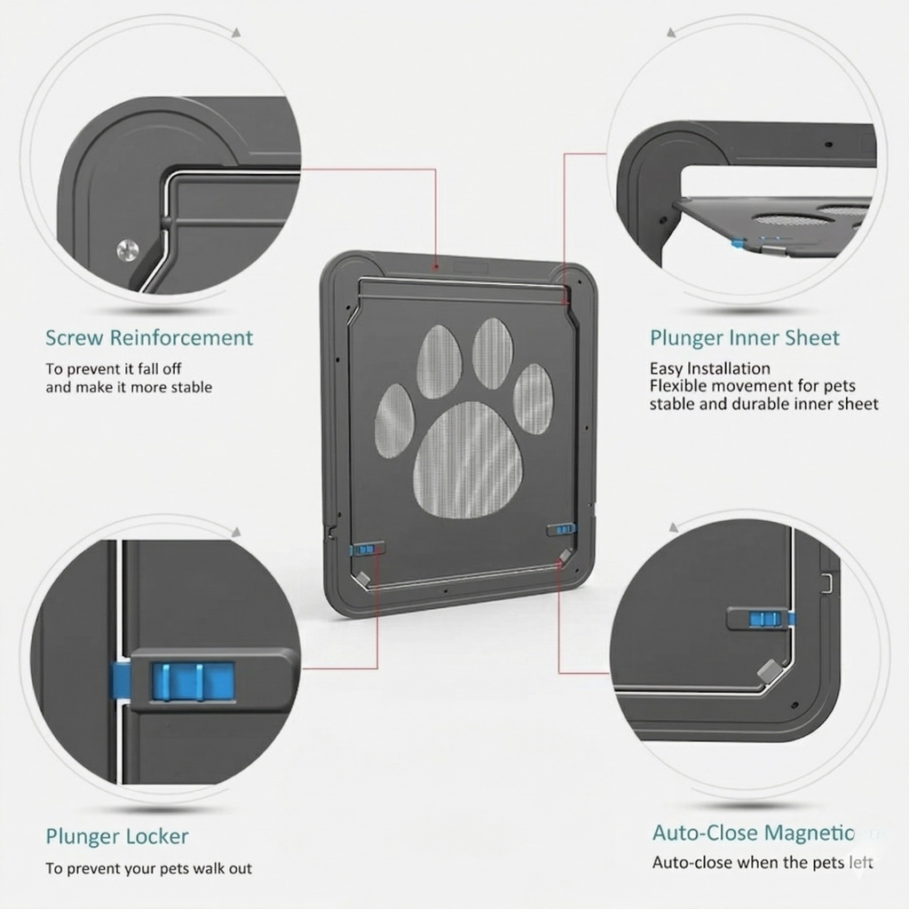 Pet Screen Door