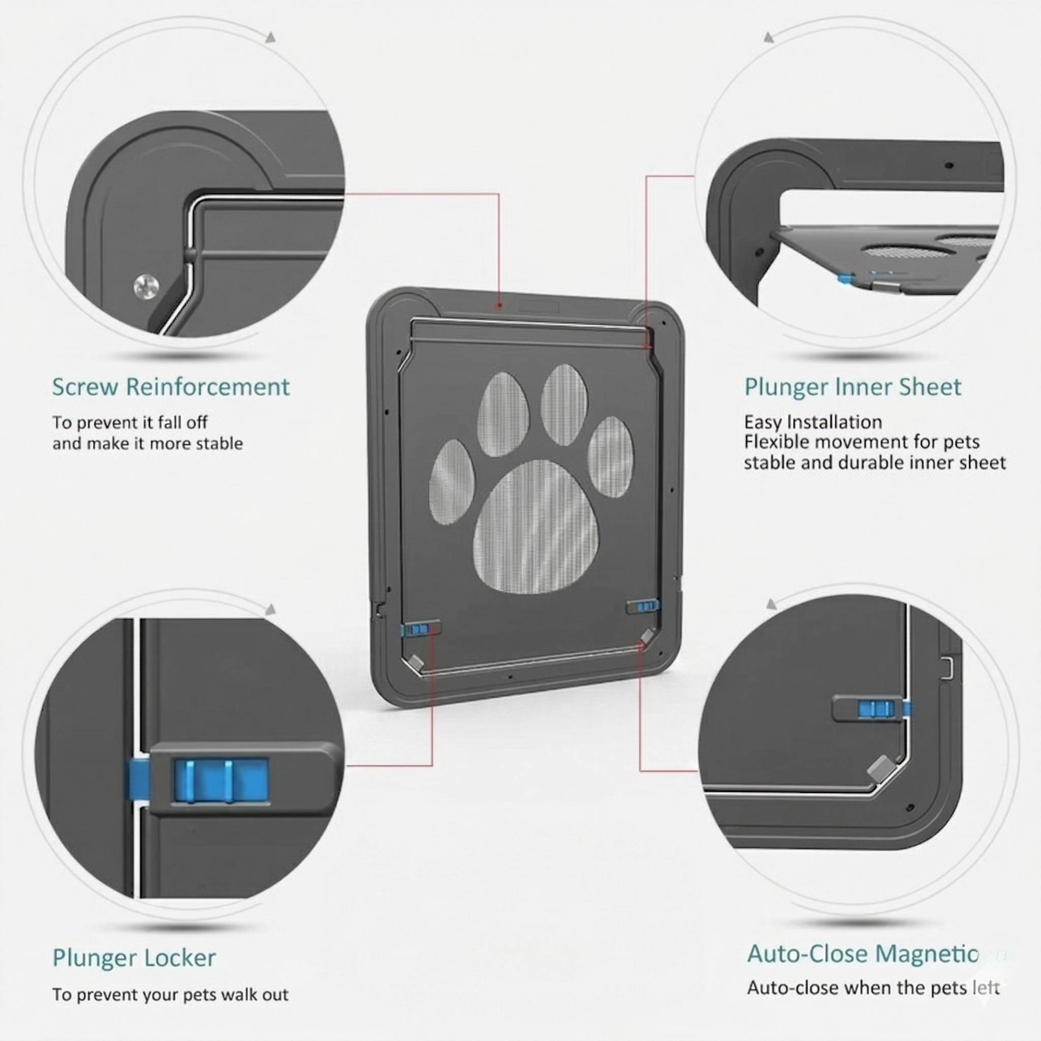 Pet Screen Door