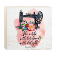 Proverbs 31 Wall Art - Sewing Machine Room Decor - Crafting Room Sign