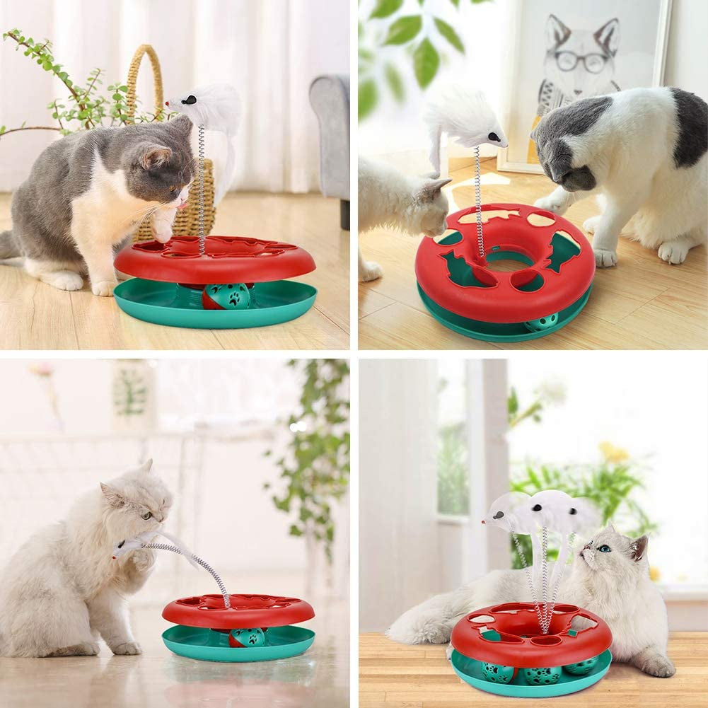 Interactive Cat Toy Set – Tower of Tracks