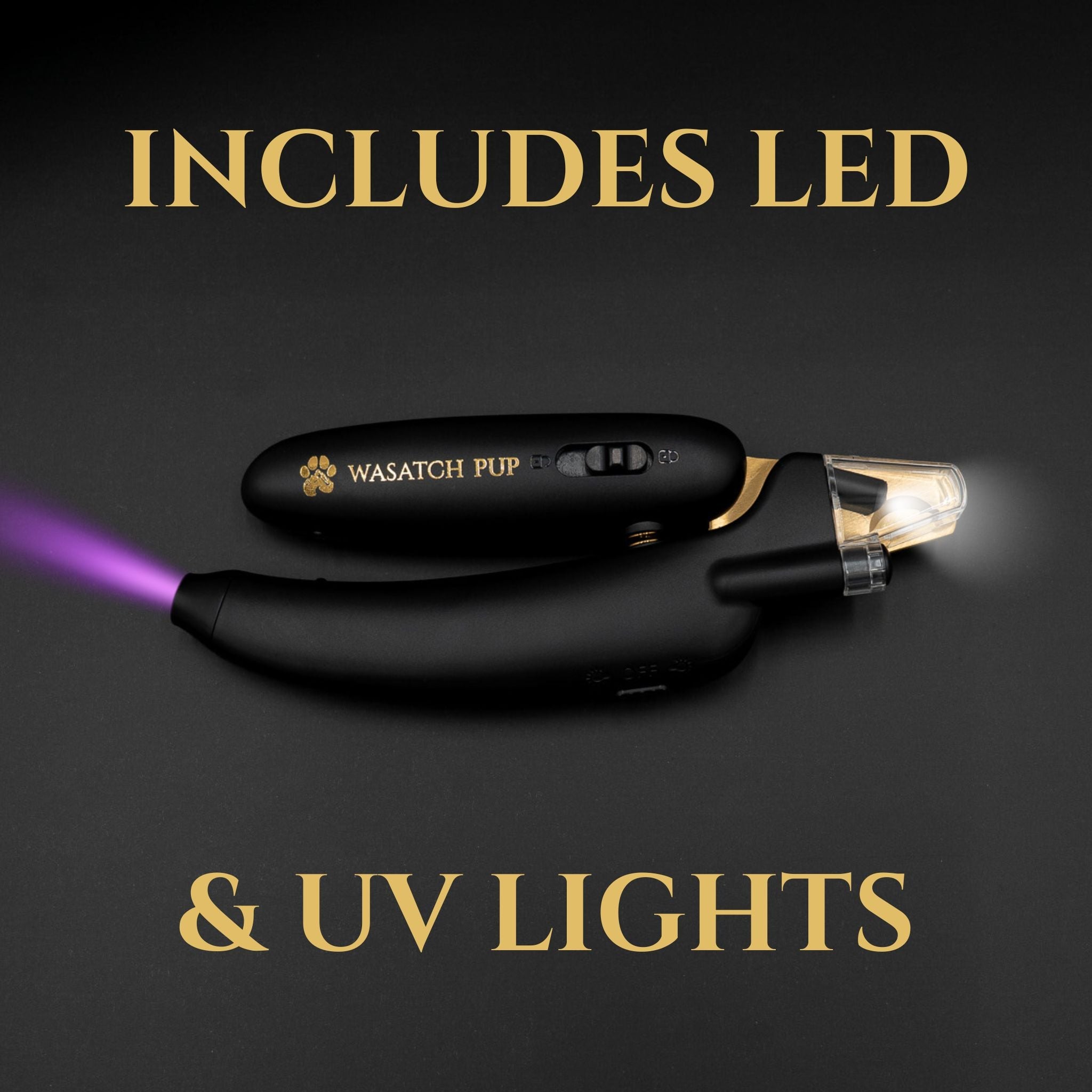 3-in-1 LED Light Dog Nail Clippers
