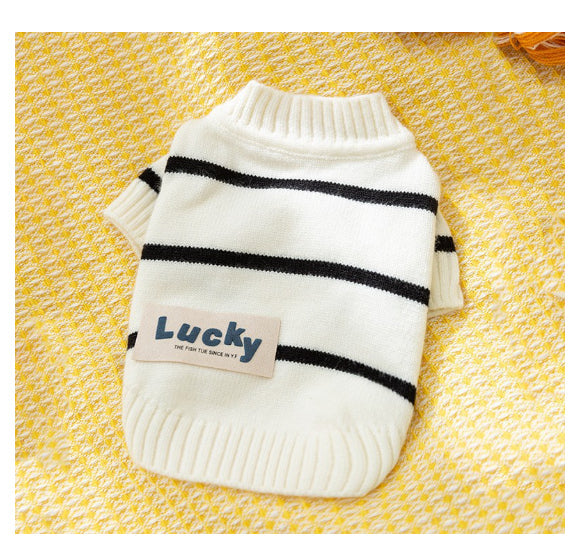 Ins Korean Warm Pet Knitted Sweater Autumn And Winter